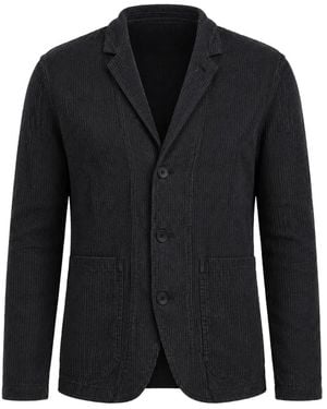 Transit Corduroy-Effect Blazer - Black