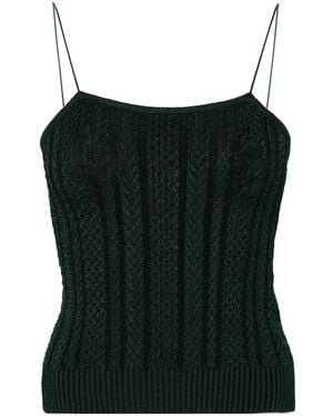 Jacquemus Le Haut Bela Ribbed-Knit Top - Black