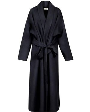 The Row Manteau À Boutonnière Croisée - Blue