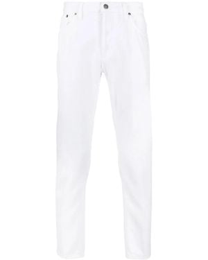 Dondup Straight Leg Jeans - White