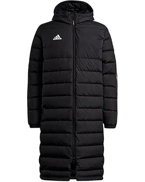 adidas Cappotto Imbottito Con Logo - Nero