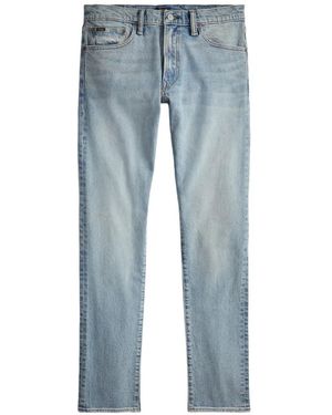Polo Ralph Lauren Faded Slim-Fit Jeans - Blue