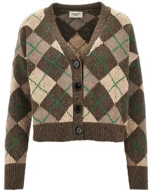 Weekend by Maxmara Cardigan À Losanges - Vert