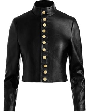 Alice + Olivia Giacca Emerson Con Bottoni - Nero