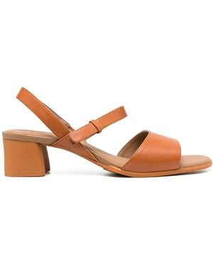 Camper Katie Block-Heel Sandals - Brown
