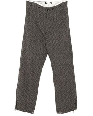 John Alexander Skelton Pantaloni Tartan - Grigio