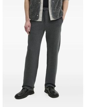 American Vintage Pantalones de chándal con logo - Negro