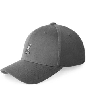 Kangol Flexfit Logo-Embroidered Baseball Cap - Gray