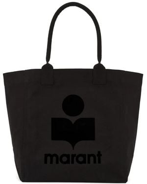 Isabel Marant ロゴ ハンドバッグ - ブラック