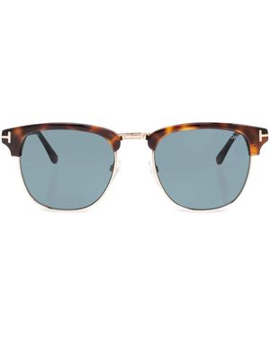 Tom Ford Square-Frame Sunglasses - Blue