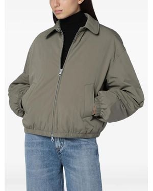 Our Legacy Zip Collared Bomber Jacket - Grey