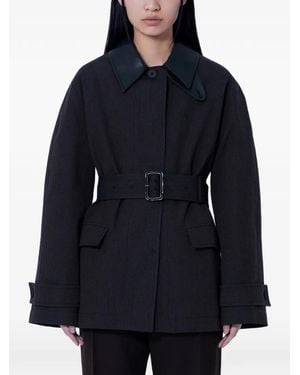 Studio Nicholson Lurie Belted Jacket - Blue