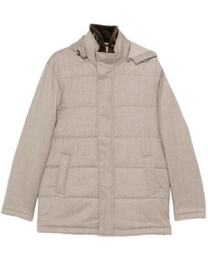 Doriani フーデッド パデッドジャケット - ナチュラル