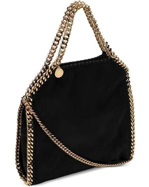 Stella McCartney Logo-Charm Tote Bag - Black