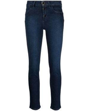 Liu Jo Mid-rise Skinny Jeans - Blue