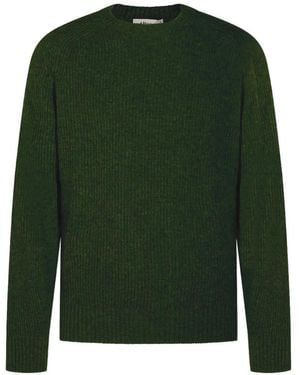 Altea Crew-Neck Jumper - Green