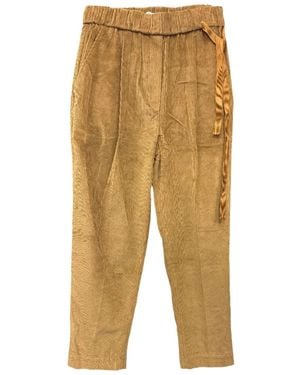 Brunello Cucinelli Corduroy Pants - Natural