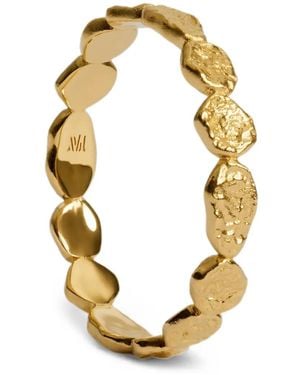 Monica Vinader Anillo Capri Mini Apilable - Metálico