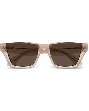 Alaïa Square-Frame Sunglasses - Natural