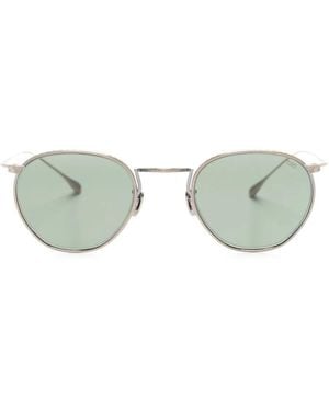 Eyevan 7285 188 Round-Frame Sunglasses - Grey