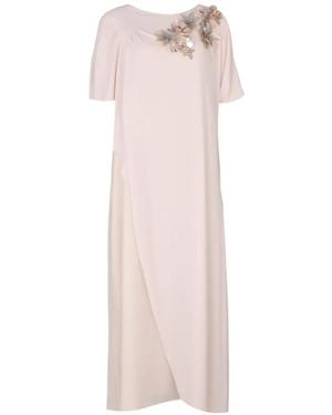 Loodyana Layered Maxi Dress - Pink