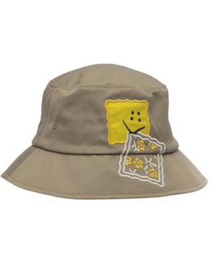Kapital Peckish Rainbowy Bucket Hat - Verde