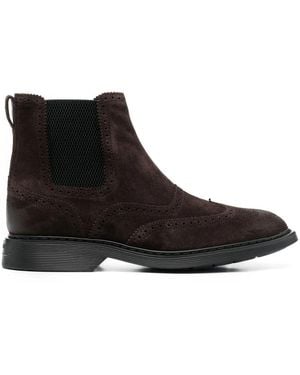 Hogan H576 Chelsea Boots For - Black
