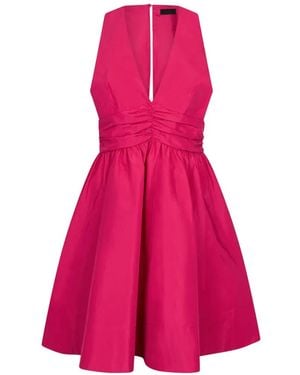 Liu Jo Short Taffeta Dress - Pink
