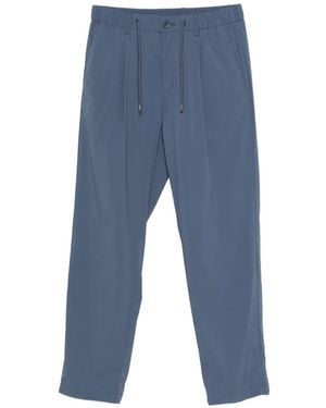 Herno Pocket Drawstring Trousers - Blue