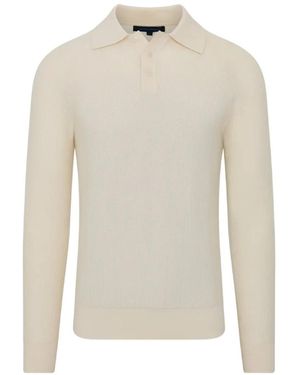 Patrick Assaraf Button Polo Shirt - White