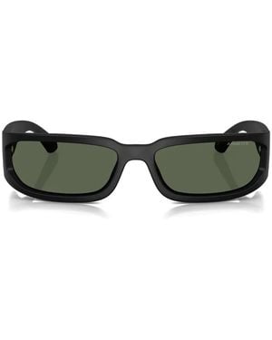 Arnette Smaze Rectangle-Frame Sunglasses - Green