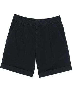 Dondup Pleated Shorts - Blue