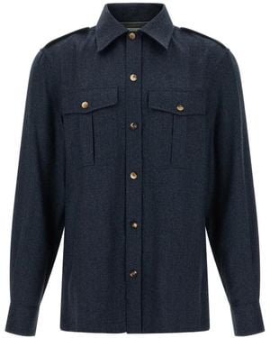 Brunello Cucinelli Camicia - Blu