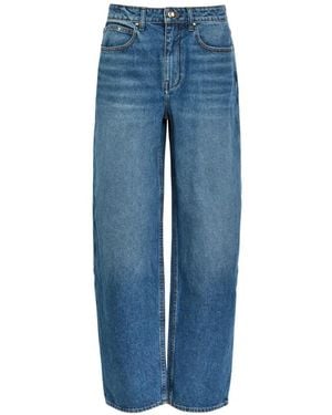 OSSOU Wide-Leg Jeans - Blue