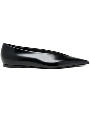 Proenza Schouler Slash Ballet Flats - ブラック