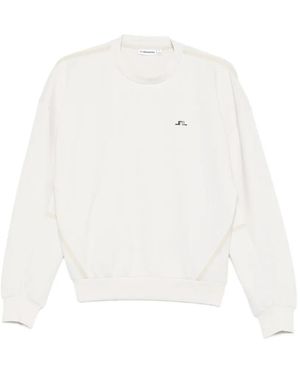 J.Lindeberg Aura Crew-Neck Sweater - White