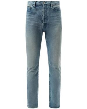Doublet Care Straight-Leg Jeans - Blue