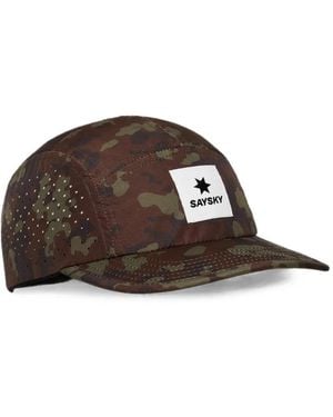 Saysky Combat Baseballkappe Mit Camouflage-Print - Braun