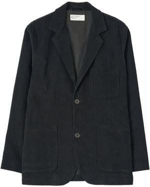 Universal Works Corduroy Two-Button Jacket - Black
