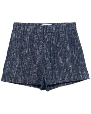 FRAME Tweed Shorts - Blauw