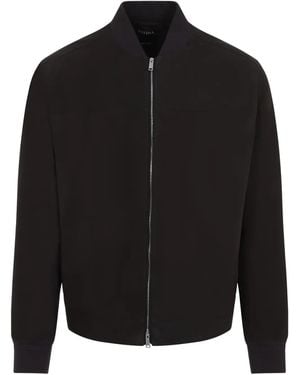 ZEGNA レザージャケット - ブラック