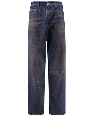 MM6 by Maison Margiela Faded-Effect Jeans - Blue