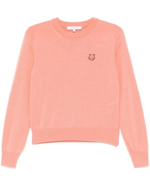 Maison Kitsuné Bold Fox プルオーバー - ピンク