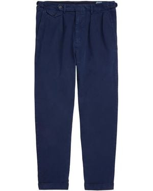 Polo Ralph Lauren Featherweight Cotton-Twill Tennis Trousers - Blue