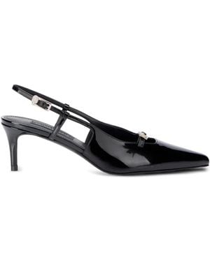 Philipp Plein ポインテッドトゥ ハイヒール パンプス - ブラック