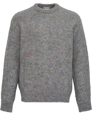 WOOYOUNGMI Gestrickter Pullover mit meliertem Effekt - Grau