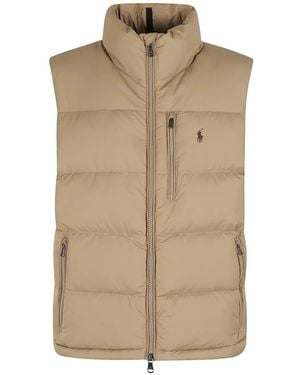 Polo Ralph Lauren Recycled Nylon Quilted Gilet - Natural