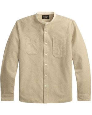 RRL Hemd Mit Geknöpfter Tasche - Natur