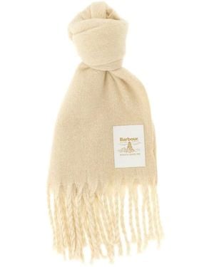 Barbour Ellison Scarf - White