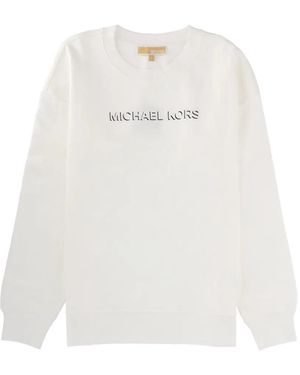 MICHAEL Michael Kors Crew-Neck Sweatshirt - White